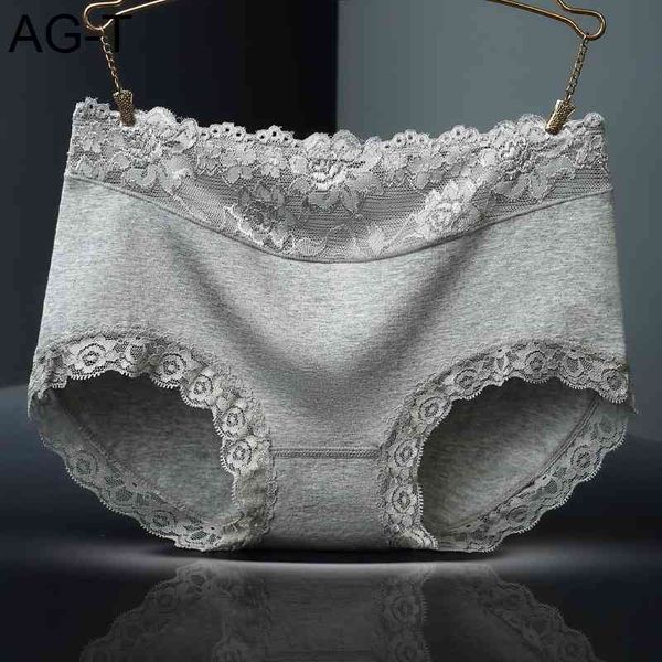 

middle waist cotton lace traceless women's underwear, Black;pink