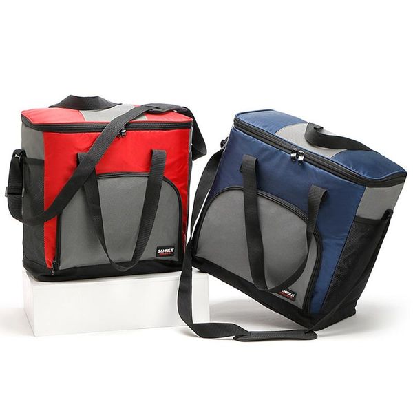 

outdoor bags 25l insulated bag cooler lunch tote food freshness gift 3 ice for camping bbq picnic