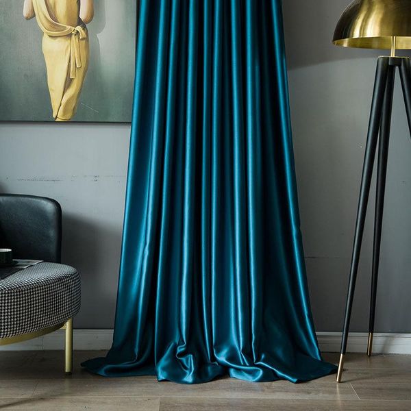 

curtain & drapes 300cm height pure color full blackout curtains balcony bedroom living room windows customized products