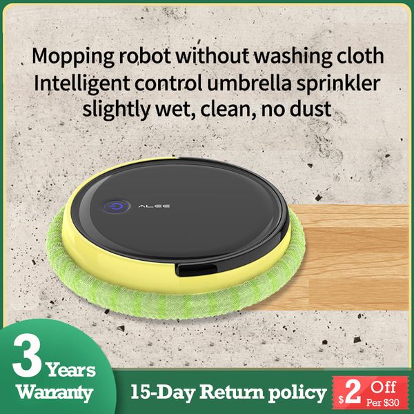 

mopping robot sweep cleaner 4000mah 230 ml water tank 300 minutes dry and wet washing cloth scrubber machine for floor no vacuumhello