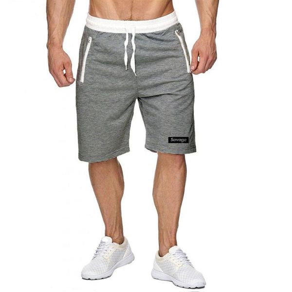 

men's shorts 2021 summer casual knee long jogging sports sportswear bodybuilding bermuda short pants sweatpants, White;black