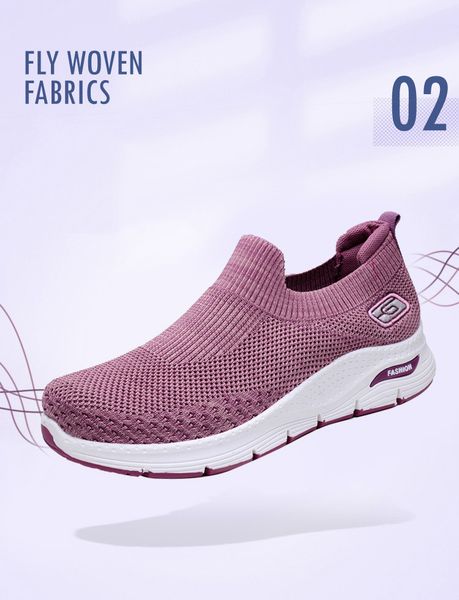 

women's shoes autumn 2021 new breathable soft-soled running shoes casual sports shoe women zz206