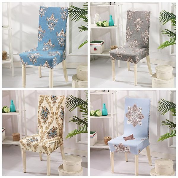 

chair covers printing universal size cover elastic slipcovers wedding decoration house restaurant el party banquet