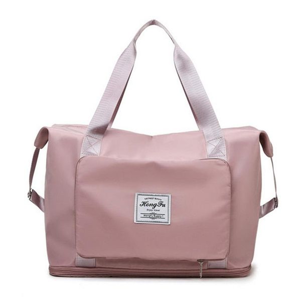 

duffel bags large capacity folding travel bag women hand luggage business trip traveling waterproof