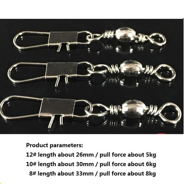 

fishing / hook bait quick change connection snap fast replacement and hooks