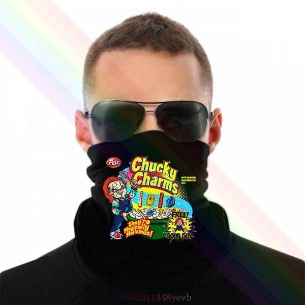 

scarves chucky charms logo headband scarf bandana neck warmer unisex, Blue;gray