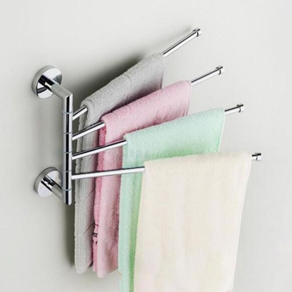 

towel racks multifunction space aluminum rotating rack for bathroom organize
