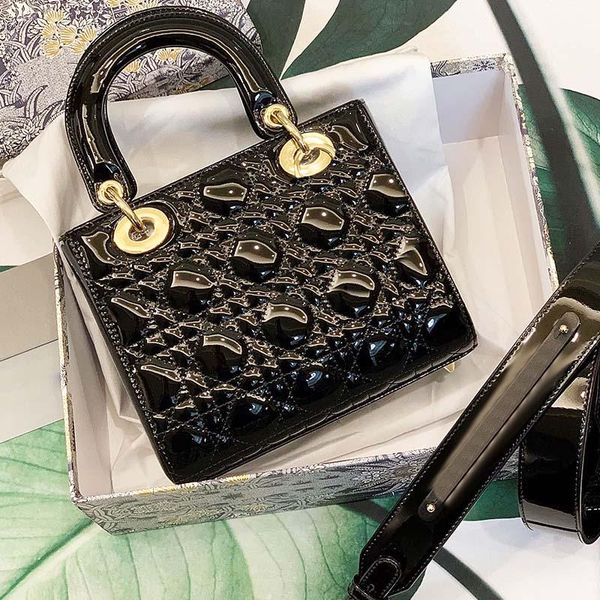 

2021 luxurys designers bags lady bag shoulder 20cm messenger women totes fashion classic handbags printed crossbody clutc purse wallet handb