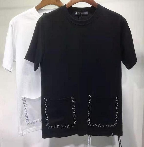 

21ss pockets t shirt summer clothes tees fashion t-shirts men women, White;black