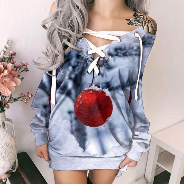 

casual dresses bodysuit short dress print v neck long sleeve lace-up strapless women party nightclub women's, Black;gray