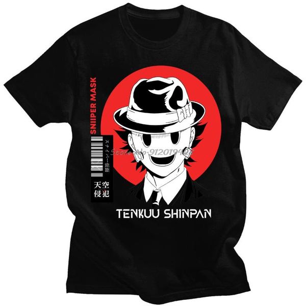 

men's t-shirts japanese cartoon high-rise invasion t-shirt male casual loose t shirt short sleeve men women hip hop clothing retro styl, White;black