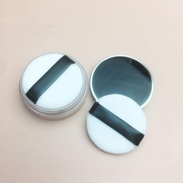 

storage bottles & jars 25g 24pcs empty plastic containers with powder puff jar loose tin box pot travel can