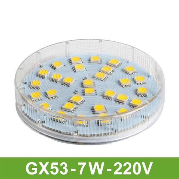 

bulbs gx53 led cabinet lamps smd 7w lampada light bulb ac 220v 230v 240v high brightness bombillas lamp