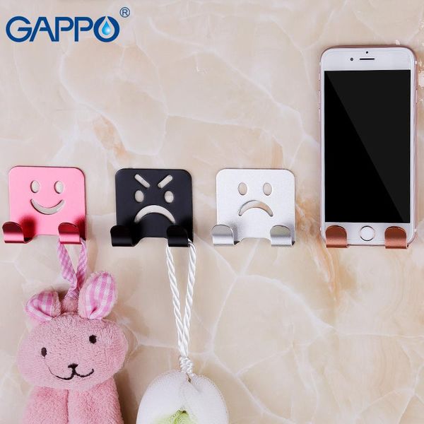 

robe hooks gappo 4 piece/set wall-mounted holder living room bathroom hangers wall mount storages towel