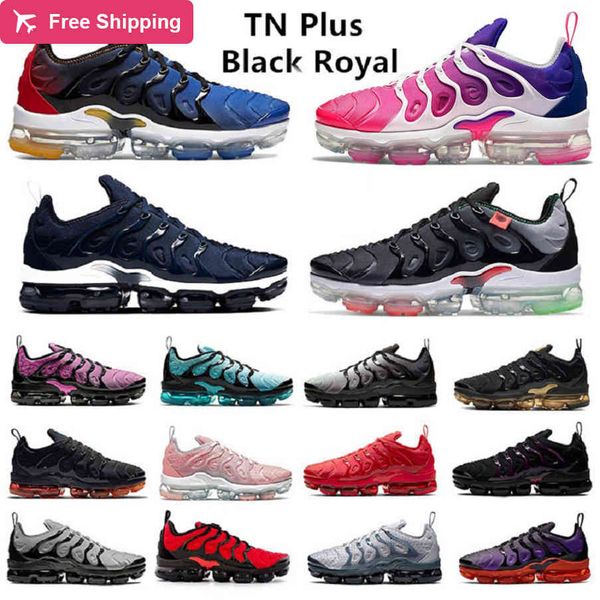 

36-45 active fuchsia 2021 knit tn plus mens running shoes neon triple red black grey tones men women trainers sports sneakers chaussures zap