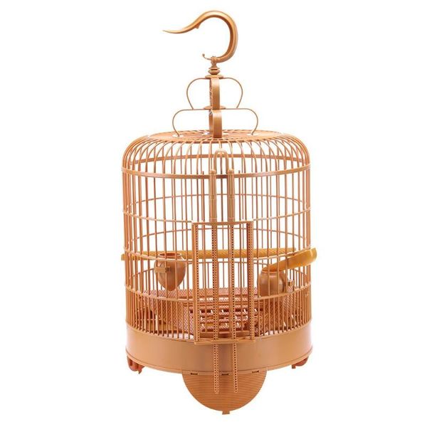 

bird cages cage breathable travel carrier assembly with feeder &waterer small pet plastic house thrush parrot