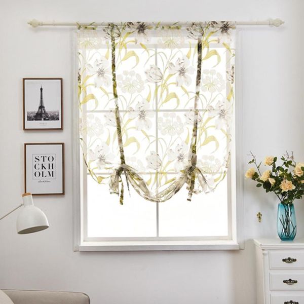 

roman window curtain short kitchen cafe door tulle net panel other home decor