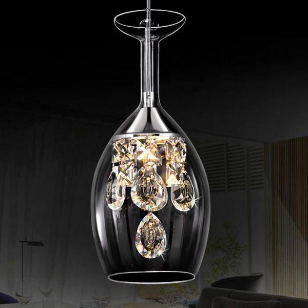 

pendant lamps american led crystal restaurant lampshade bar table single head creative personality simple postmodern lights lb101411