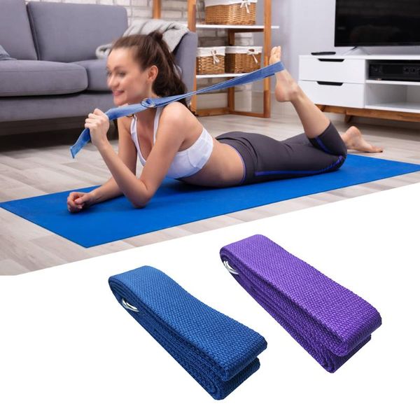 

yoga cotton stretching strap 330lb dasiy chain set hammock tree swing loop climbing sling resistance bands