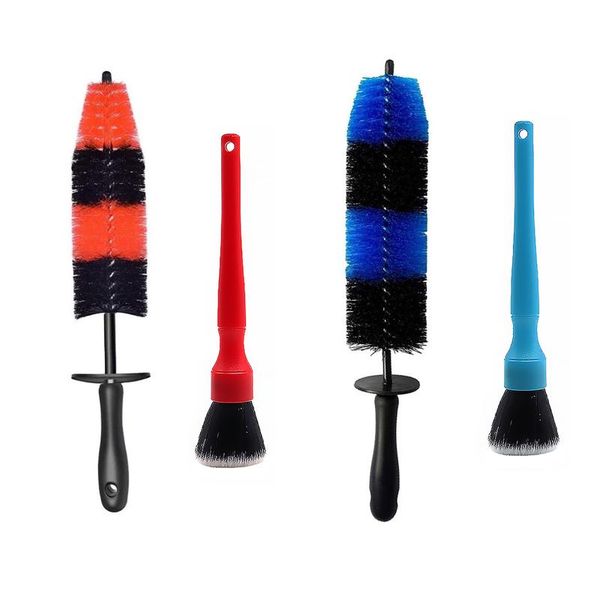 

car sponge cleaning kit tool tire brush wheel hub rim deep clean dead spots wash accessories