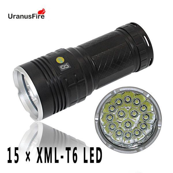 

uranusfire usb 15 xml t6 led king powerful torch light 4 modes rechargeable 18650 tactical linterna for camping flashlights torches