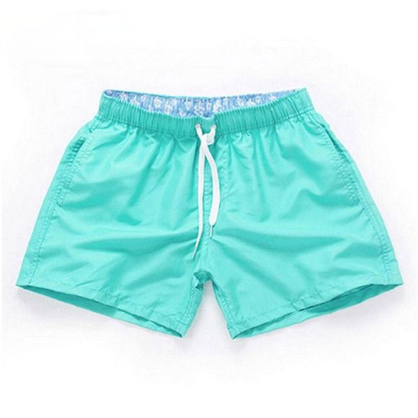 

men's swimwear beach quick-drying pants boxer briefs shorts, White;black