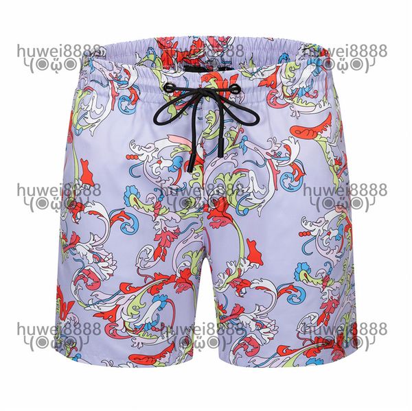 

purple retro swimming trunks hipster men's luxury quick dry shorts outdoor beach vacation travel plus size designer swimwear