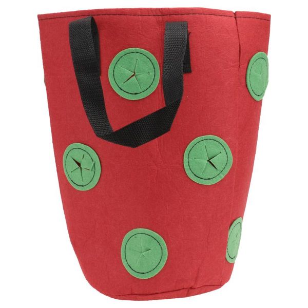 

1pc household planting bag gardening hanging strawberry (13 holes) planters & pots
