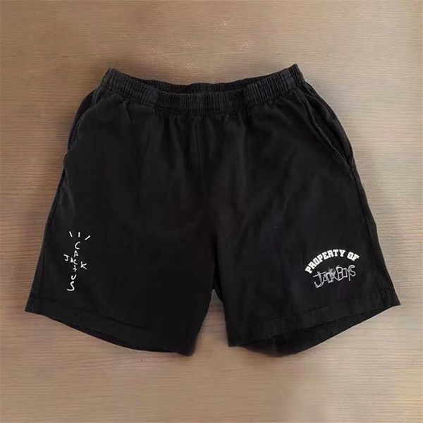 

men's shorts ss travis scott boys men women streetwear high qualit cactus jack 1bzf, White;black