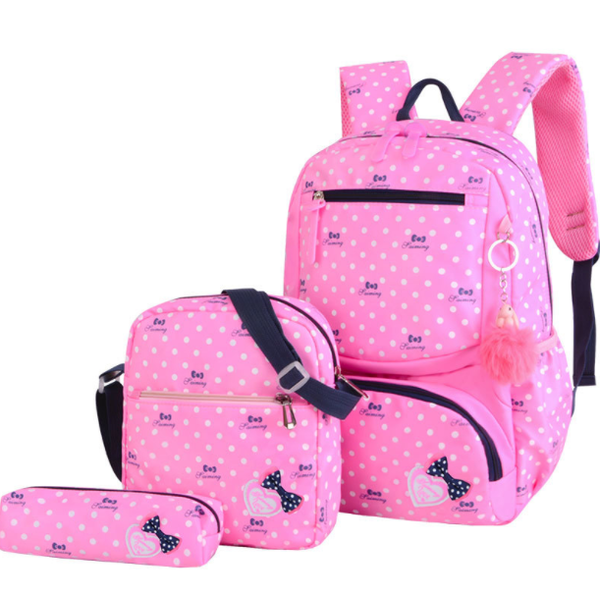 

school bags wholesale 2021 simple female bag large capacity canvas korean print backpacks college students schoolbag