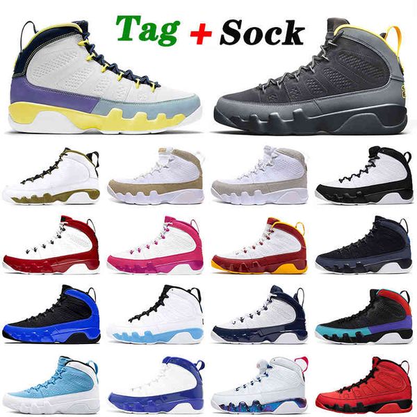 

2021 boots shoes 9 9s ix change the world university gold jumpman mens women gym red space jam trainers sports sneakers, Black