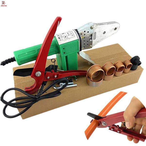 

professional hand tool sets 1 set plumbing tools 220v 600w 16-20-25-32-40mm pp pipe welding machine plastictube wlelder machines