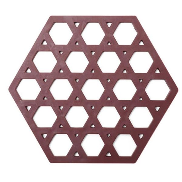 

mats & pads nordic silicone pot pad cup cushion heat resistant hollow design table drink tableware placemat for home kitchen