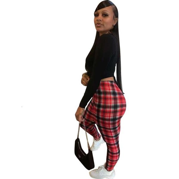 

women's pants & capris pencil vintage high waist up checkered trousers soloyo1 5e5j, Black;white