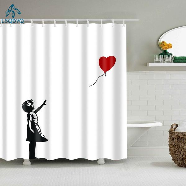 

shower curtains decorative animals shell scenic seaside bathroom curtain frabic waterproof polyester home decoration