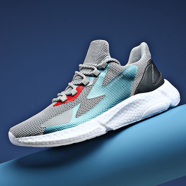 

men's 2021 summer single shoe popcorn bottom breathable mh dad sports casual fashion men's sho, Black