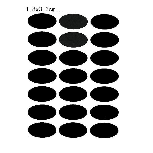 

wall stickers oval self adhesive caviar bottle spice black label ef