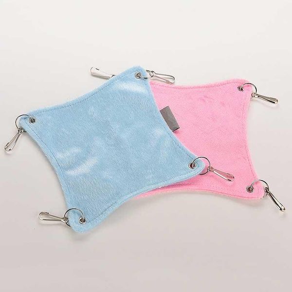 

small animal supplies warm plush cloth hamster chinchilla hammock guinea pig hanging bed cage accessories mdj998