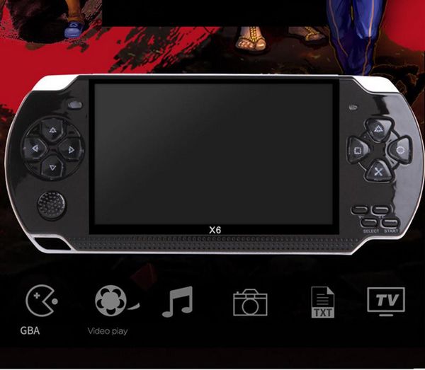

portable game players pocket console 32-bit 8gb 4.3-inch hd mp5