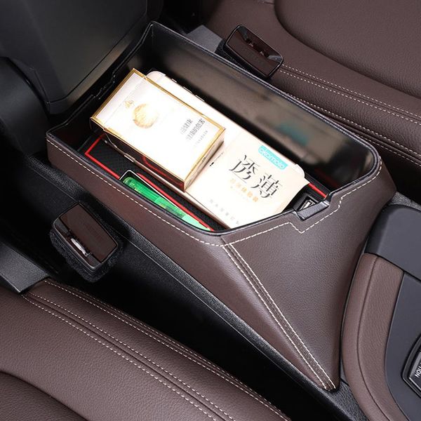 

car organizer lhd central seat armrest box console storage container tray interior for x1 f48 x2 f39 2021-21 accessories