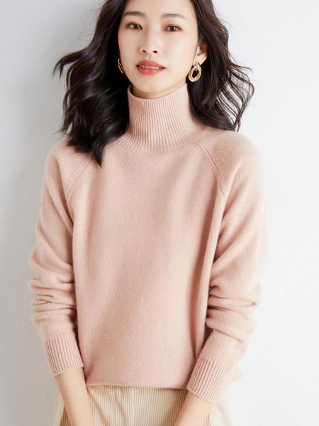 

women's sweaters fall winter women stand collar up sweater warm stretch soft hand knitted pullover elegant minimalist basic jumper xxl, White;black