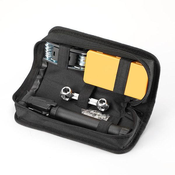 

tools portable mountain bike repair kit tool set for cyclist bicycle inflator multi-purpose emergency tire wrench
