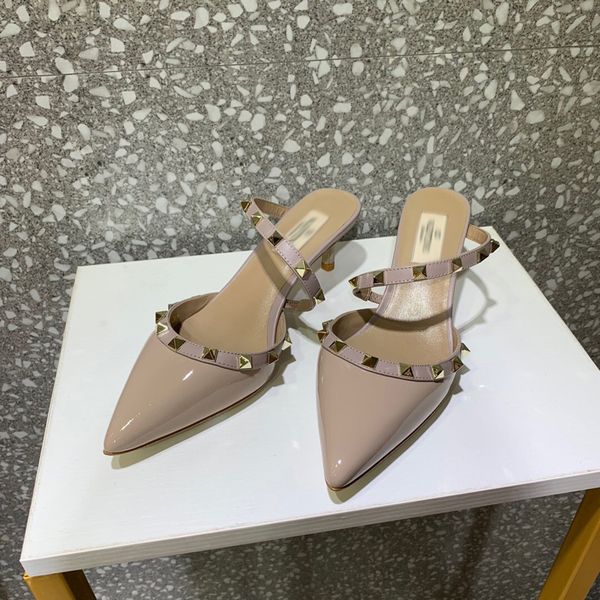 

2021 good quality fashion women luxurys designers shoes designer sandals womens luxury high heels sandal dress shoess with box size 35-41 -b, Black