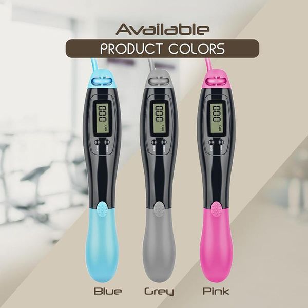 

jump ropes cordless smart electronic digital wireless skip rope calorie consumption fitness body building exercise sports tool