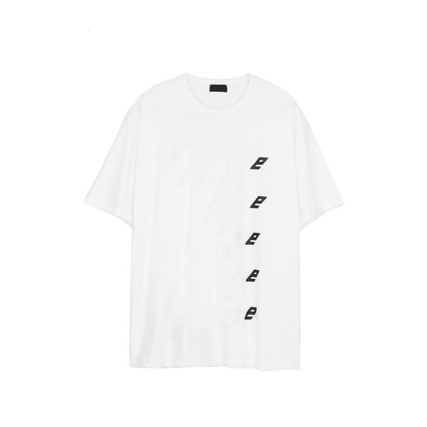 

Women's T-Shirt Summer trendy pure cotton short-sleeved fashion wild men women with same style3qzx UP64, White