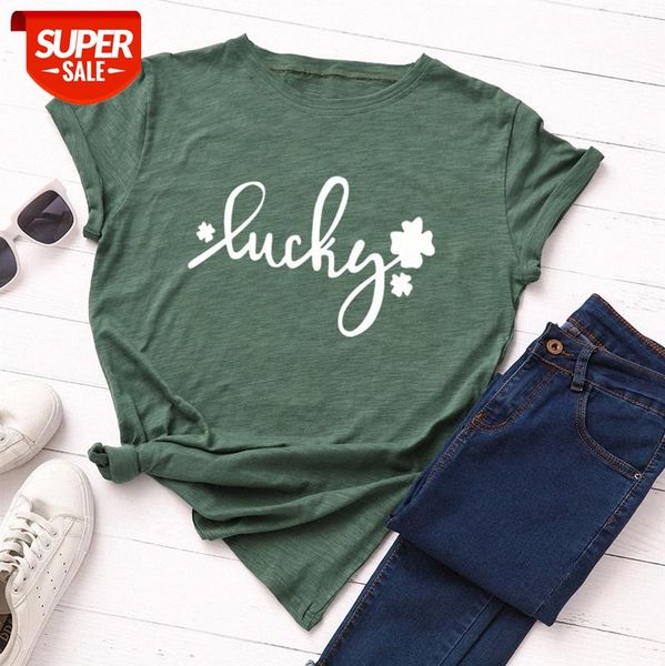

spot cross-border european and american women's clothing creative letters loose round neck short-sleeved cotton t-shirt women #tb16, White