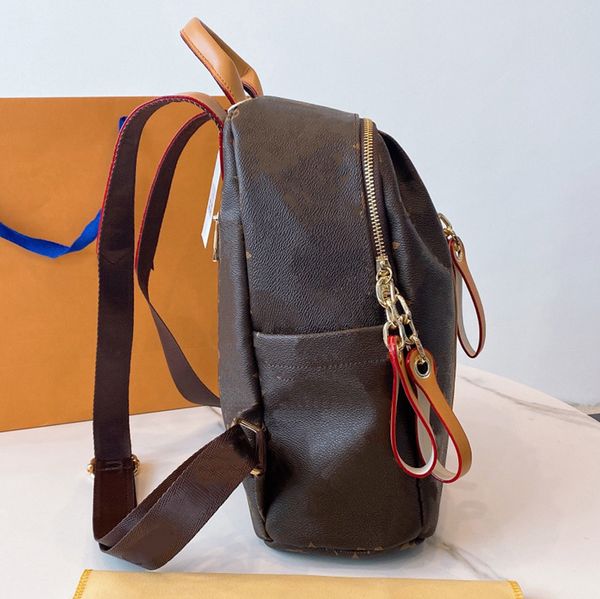 

designer fashion backpack style luxury woman shoulder bags totes handbag genuine leather classic pattern design super large capacity gifts 1