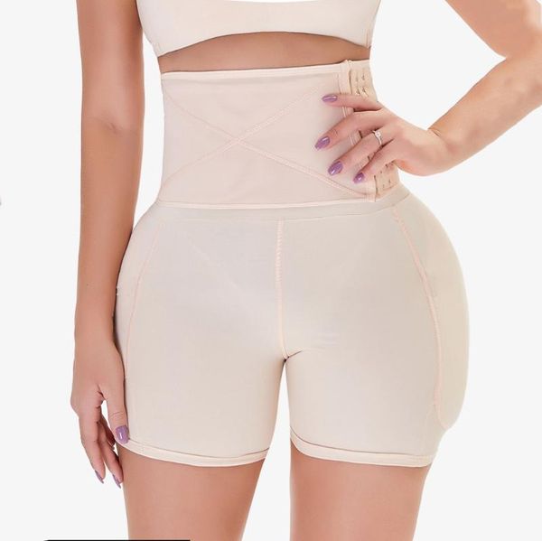 

women's shapers european and american plus fertilizer increase three-breasted high waist fat buttocks belly underwear trainer, Black;white