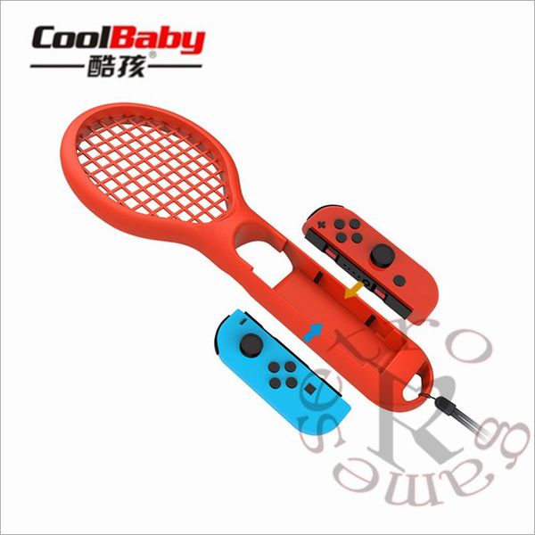 

game controllers & joysticks a pair handle controller left and right abs tennis racket for switch -con ma rio ace player