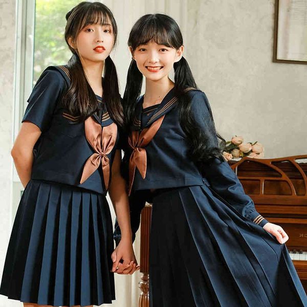 

set japanese school uniform girls, students, girls'clothes ochn, Black;white